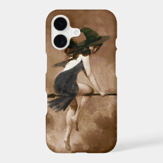 Witch on Broom Iphone case