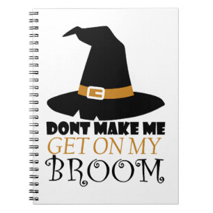 Witch on Halloween Notebook