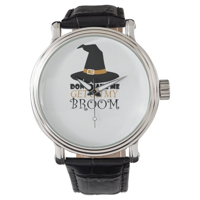 Witch on Halloween Watch (Front)