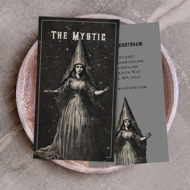 Witch or Mystic Business Card (Creator Uploaded)