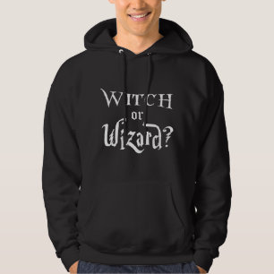 Witch or Wizard Baby Gender Reveal Hoodie