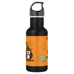 witch owl 532 ml water bottle