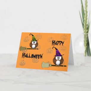 witch owl card