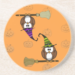 witch owl coaster