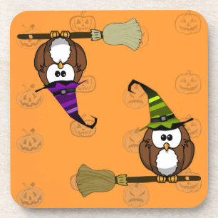 witch owl coaster