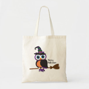 Witch Owl Tote Bag