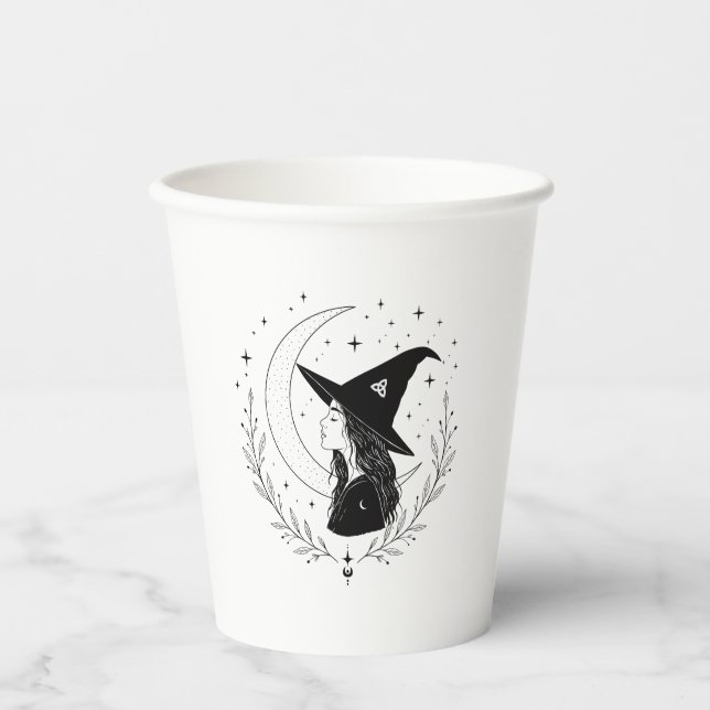 Witch Paper Cups (Front)
