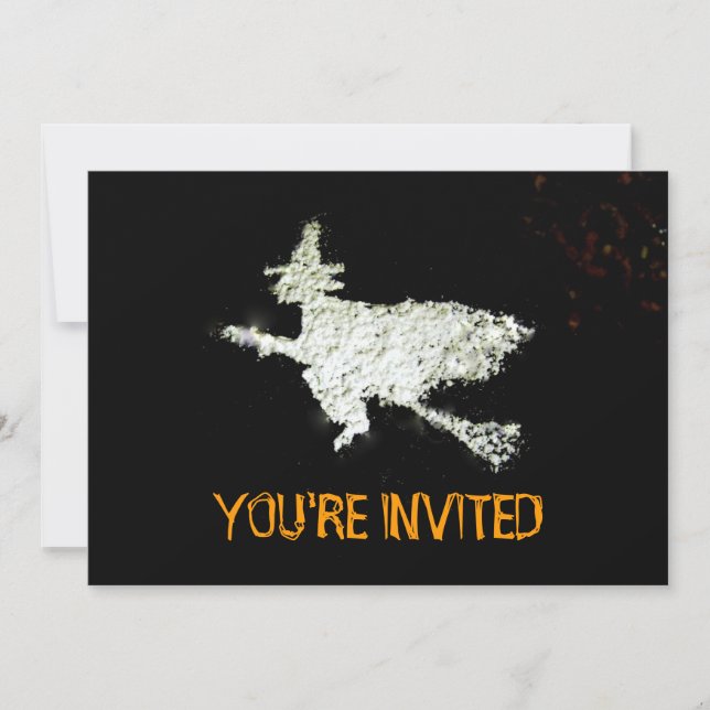 Witch Party Invitation (Front)