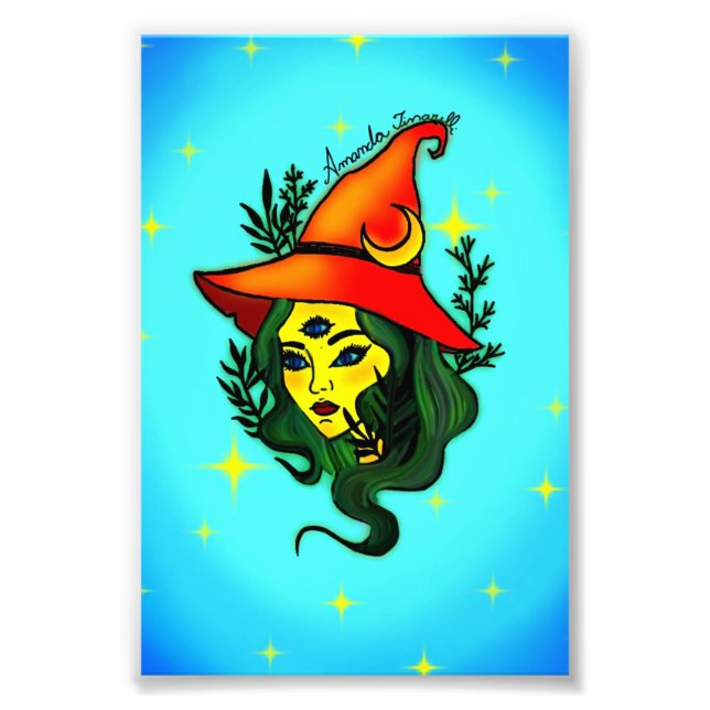 Witch Photo Print (Front)