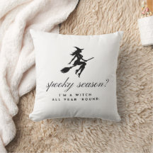 witch pillow || halloween & spooky season