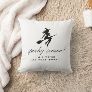 witch pillow halloween & spooky season