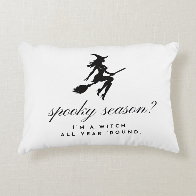 witch pillow || halloween & spooky season  (Front)