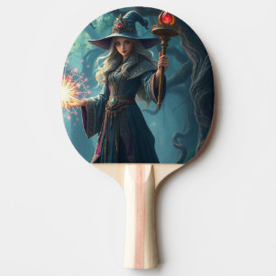 Witch Ping Pong Paddle