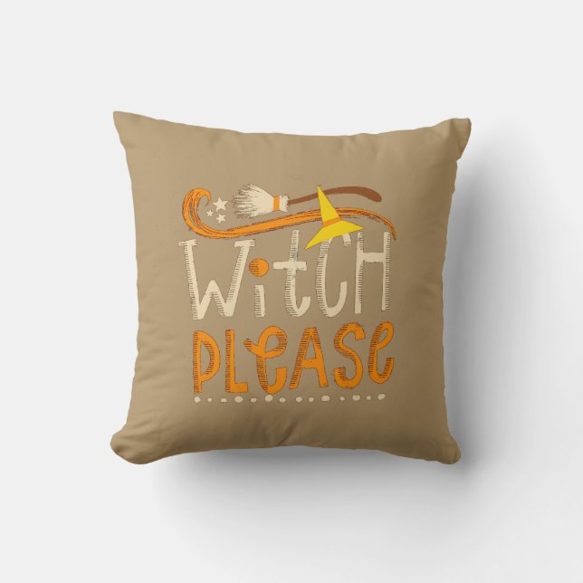 witch please cushion (Front)