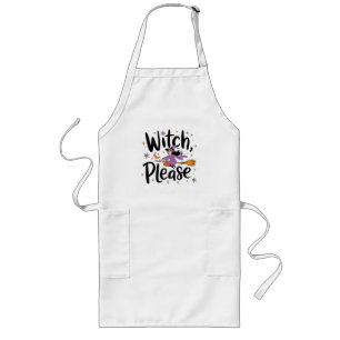 Witch, Please – Fun and Sassy Halloween Design Long Apron