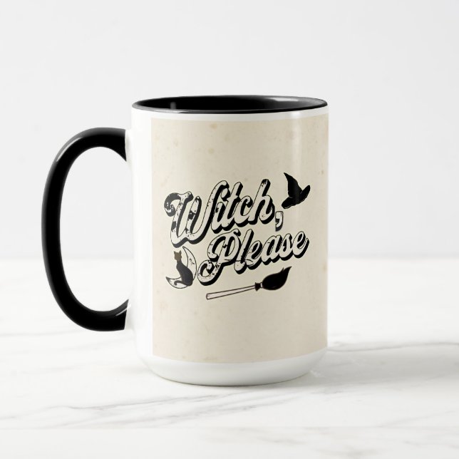 Witch Please | Funny Halloween Quote Mug (Left)