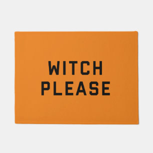 Witch Please Halloween Doormat