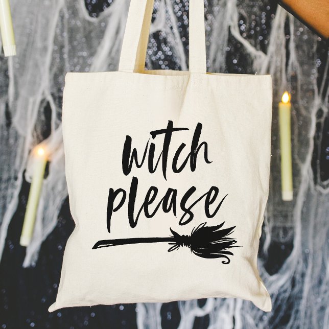 Witch Please Halloween Tote Bag (Creator Uploaded)