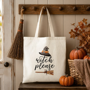 Witch Please Halloween Tote Bag
