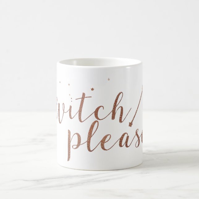 Witch Please Mug | Funny Minimalist Halloween Cup (Center)