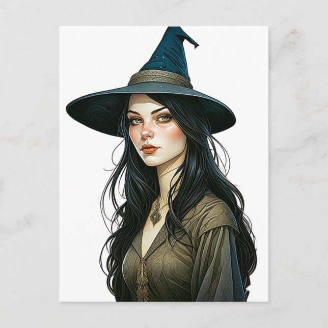 Witch Postcard (Front)