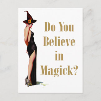 Witch Postcard