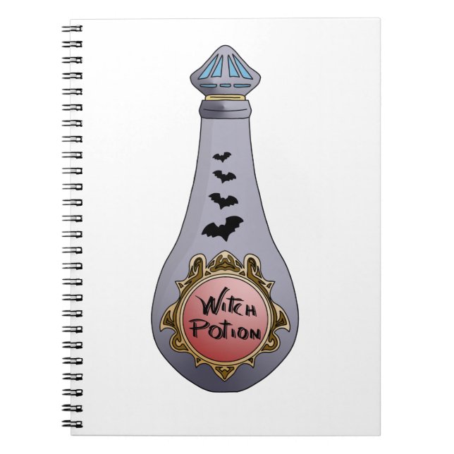 Witch Potion Notebook (Front)