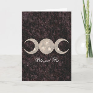 Witch Prim Triple Moon Goddess Card