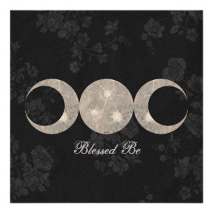 Witch Prim Triple Moon Goddess Poster