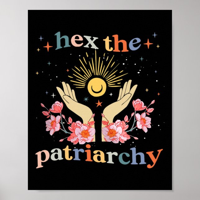 Witch Pro Choice Feminist  Poster (Front)