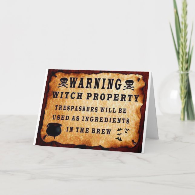 Witch Property Card (Front)