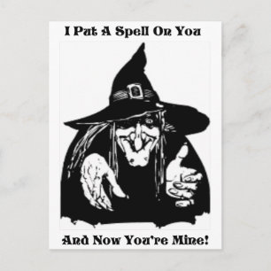 Witch Putting A Spell On You Postcard