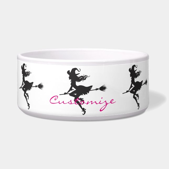 Witch Riding Broom Halloween Thunder_Cove (Front)