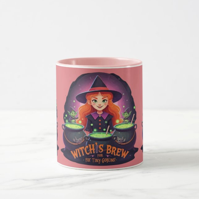 "Witch’s Brew for Tiny Goblins!" Mug (Center)