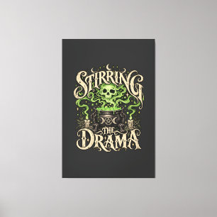 Witch’s Cauldron Canvas Print