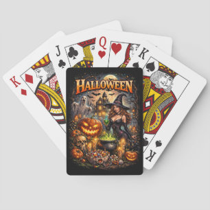 Witch’s Night Feast Playing Cards