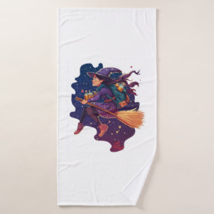 Witch�s Potion Delivery Bath Towel