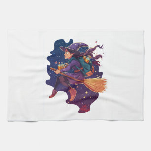 Witch�s Potion Delivery Tea Towel