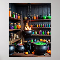 Witch’s Potion Room A Magical Alchemist’s Haven