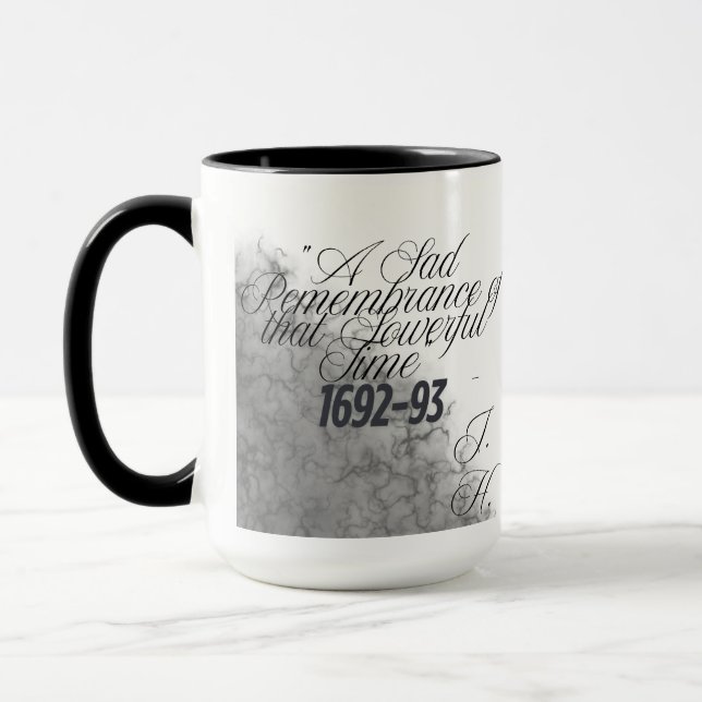 Witch Salem Historical Quote  Mug (Left)