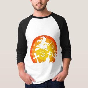 Witch scary halloween costume for halloween night T-Shirt
