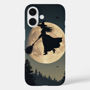 Witch Silhouette iPhone 16 Case