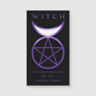 WITCH small magnetic card