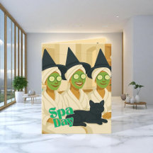 Witch Spa Day Funny Humour 