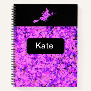 Witch Splattered Paint Notebook
