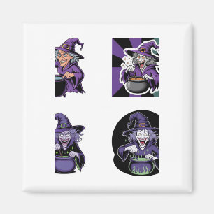 Witch Sticker Pack - Magic Potions Sticker Magnet