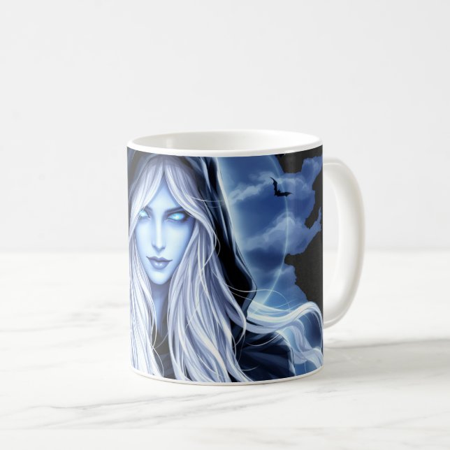 Witch-theme halloween  coffee mug (Front Right)