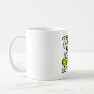 Witch to the Bone Funny Skeleton Witch Coffee Mug
