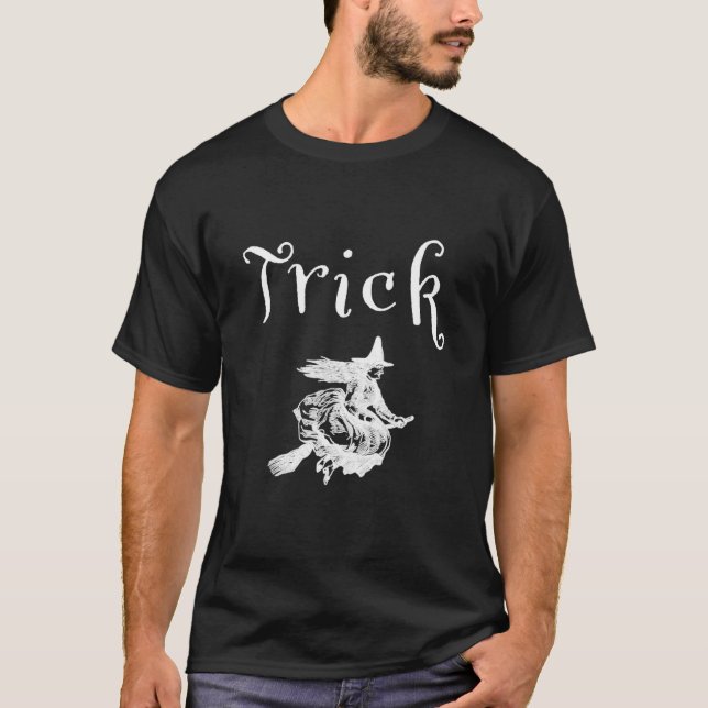 Witch Tricks Halloween T-Shirt (Front)