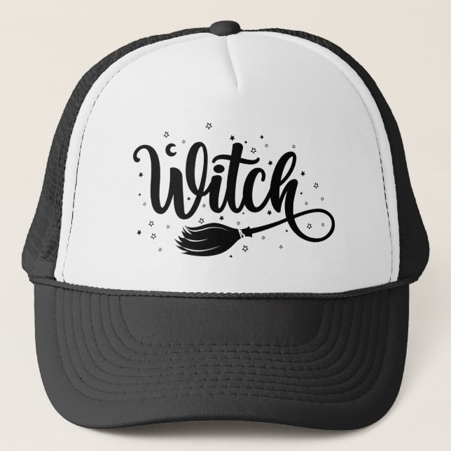 Witch Trucker Hat (Front)